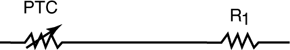 Figure 1.<br>
R(T) = R<sub>1</sub> + R<sub>2</sub><br>
(Calculation 1)